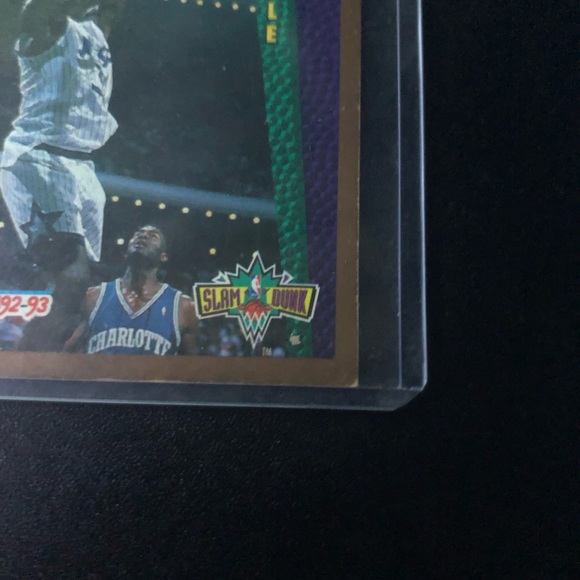 Shaquille O'Neal RC 1992-1993 Fleer Slam Dunk Pose - Picture 6 of 6